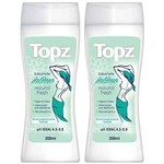Ficha técnica e caractérísticas do produto Topz Natural Fresh Sabonete Íntimo 2x200ml