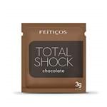 Total Shock Gel Beijável Eletrizante Sachê 3g Feitiços - Chocolate