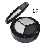 Ficha técnica e caractérísticas do produto # 3 Tr¨ºs Cores Maquiagem Pearly EyeShadow fumado Eye brilhante Shimmer