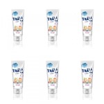Ficha técnica e caractérísticas do produto Tralálá Baby Gel Dental S/ Flúor Tutti Frutti 70g (Kit C/06) - Tralala