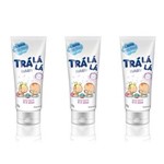 Ficha técnica e caractérísticas do produto Tralálá Baby Gel Dental se Flúor Tutti Frutti 70g - Kit com 03