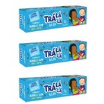 Ficha técnica e caractérísticas do produto Tralálá Bubble Gum Creme Dental Infantil C/ Flúor 50g (kit C/03)