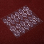 Ficha técnica e caractérísticas do produto JIA Transparentes Invisible unhas Double Side Glue Sticker instrumentos de manicure Tools Accessories