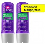 Tratamento Aussie 3 Minute Miracle Strong 236ml NPI com 2 Unidades
