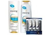 Tratamento Brilho Extremo Pantene - Shampoo 400ml + Condicionador 400ml + Ampolas 15ml