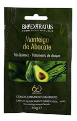 Ficha técnica e caractérísticas do produto Tratamento Choque Manteiga de Abacate Sachê 30g Bio Extratus
