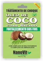 Ficha técnica e caractérísticas do produto Tratamento de Choque Óleo de Coco 30g Sachê - Nanovit