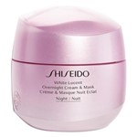 Ficha técnica e caractérísticas do produto Tratamento Noturno Shiseido - White Lucent Overnight Cream & Mask 75ml