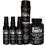 Ficha técnica e caractérísticas do produto Tratamento para Calvície Cápsulas, 3 Tônicos e Shampoo Max Efetive Hair