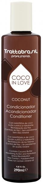 Ficha técnica e caractérísticas do produto Trattabrasil Condicionador Coco In Love - 290 Ml