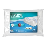 Ficha técnica e caractérísticas do produto Travesseiro Cervical Performance De Látex - Fibrasca Branco