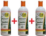 Três Shampoos Silicon Mix Bambu 473 Ml Orig Entrega Imediata