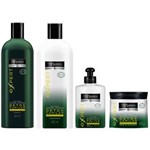 Tresemme Detox Kit Shampoo 400Ml + Condicionador 400Ml + Creme de Pentear 300Ml + Creme de Tratamento 400G