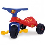 Ficha técnica e caractérísticas do produto Triciclo Infantil Cachorrinho Vermelho/Azul 07491 - Xalingo