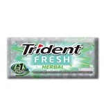 Ficha técnica e caractérísticas do produto Trident 8g Fresh Herbal 5un - Diversos