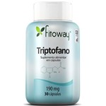Ficha técnica e caractérísticas do produto Triptofano 190mg 30 Cápsulas Fitoway