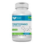 Ficha técnica e caractérísticas do produto Triptofano L-triptofano Diminui Ansiedade 60 Cápsulas 350mg Muwiz