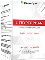 Ficha técnica e caractérísticas do produto Triptofano (L-Tryptophan) 600Mg 30 Capsulas