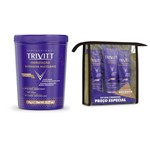 Ficha técnica e caractérísticas do produto Trivitt Hidratação Intensiva Matizante 1kg e Manutenção 3 Itens