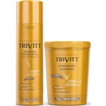 Trivitt Kit Shampoo 1L + Hidratação Intensiva 1kg- Itallian
