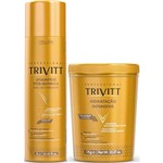 Ficha técnica e caractérísticas do produto Trivitt Kit Shampoo 1L + Hidratação Intensiva 1kg- Itallian