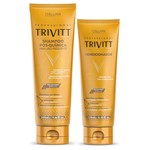 Ficha técnica e caractérísticas do produto Trivitt Shampoo Pós Química 280ml e Condicionador 250ml