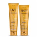 Ficha técnica e caractérísticas do produto Trivitt Shampoo Pós Química e Condicionador 250ml