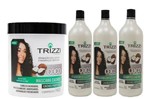 Trizzi Kit Cachos Tratamento Òleo de Coco - 4 Produtos