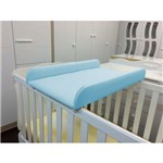Trocador de Fraldas Almofadado para Berço Corino Azul Bebê - Phoenix Baby