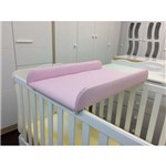 Ficha técnica e caractérísticas do produto Trocador de Fraldas Almofadado para Berço Corino Rosa Bebê - Phoenix Baby