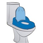 Ficha técnica e caractérísticas do produto Troninho e Redutor Troninho Pit Stop 18+ Azul Styll Baby