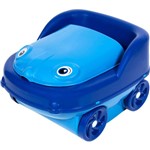 Ficha técnica e caractérísticas do produto Troninho e Redutor Troninho Pit Stop 18 Azul Unidade - Styll Baby