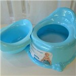 Troninho Infantil Potty Azul Clingo