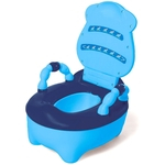 Ficha técnica e caractérísticas do produto Troninho Prime Baby Luxo Fazendinha Azul