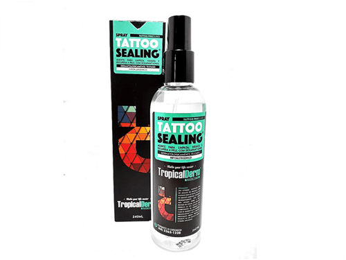 Ficha técnica e caractérísticas do produto Tropicalderm Tattoo Sealing Spray - 240ml