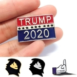 Ficha técnica e caractérísticas do produto Trump Shithead F.trump Esmalte Broche Trump 2020 Metal Emblemas Para Denim Jacket Pinos De Roupa Jóias