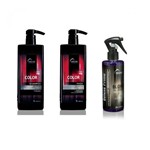 Ficha técnica e caractérísticas do produto Truss Color Hair Shampoo e Mask 2x1Lt + Truss Uso Obrigatório Blond 260ml - Truss Professional