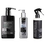 Truss Infusion 650Ml + Uso Obrigatório Normal 260Ml + Finish Care Hair Protector 250Ml