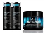 Truss Infusion Shampoo + Condicionador + Net Mask 550g - Braé