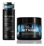 Truss Shampoo Infusion 300ml + Net Mask 550g - Kit
