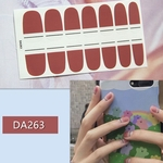 Ficha técnica e caractérísticas do produto TS 14PCS / set Abacate Nail Art Sticker morango Cat Eye Waterproof Decal