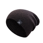 Ficha técnica e caractérísticas do produto TS Baggy Gorros Inverno Cap Outdoor Bonnet Ski Hat macio chapéu de malha para homem e mulher