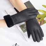 Ficha técnica e caractérísticas do produto TS Luvas Lady Touchscreen espessamento e Fluffy Fingered luvas mãos Keeper quente em tempo frio