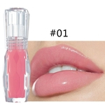 Ficha técnica e caractérísticas do produto Natural Mint 3D Geléia de cristal Cor Hidratante Lip Gloss Líquido batom claro Lip Gloss Redbey