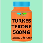 Ficha técnica e caractérísticas do produto Turkesterone 500mg 120 Cápsulas Aumento da massa muscular de forma natural