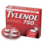 Ficha técnica e caractérísticas do produto Tylenol 750mg 20 Comprimidos