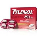 Ficha técnica e caractérísticas do produto Tylenol 750mg Johnson Blister 4 Comprimidos