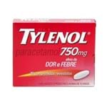 Ficha técnica e caractérísticas do produto Tylenol 750mg Johnson & Johnson 20 Comprimidos