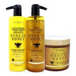 Tyrrel Kit Trio Honung Honey Tratamento Mel Capilar 3x500g - Tyrrel Professional
