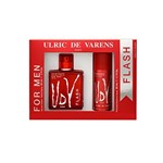 Ficha técnica e caractérísticas do produto Ulric de Varens Kit Perfume UDV Flash EDT 100ml Desodorante 150ml Masculino